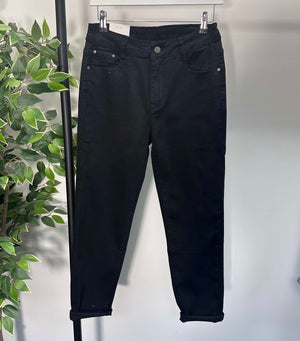 G-Smack Emily Mom Fit Jeans 8-18 Black - Susie's Boutique