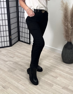 G-Smack Emily Mom Fit Jeans 8-18 Black - Susie's Boutique