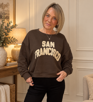 San Francisco Sweatshirt – Chocolate