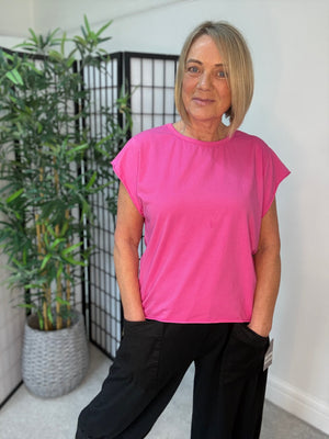 Lottie Dip Hem Essential T-Shirt  8-16