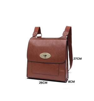 Large Tilly Messenger Crossbody Bag Red