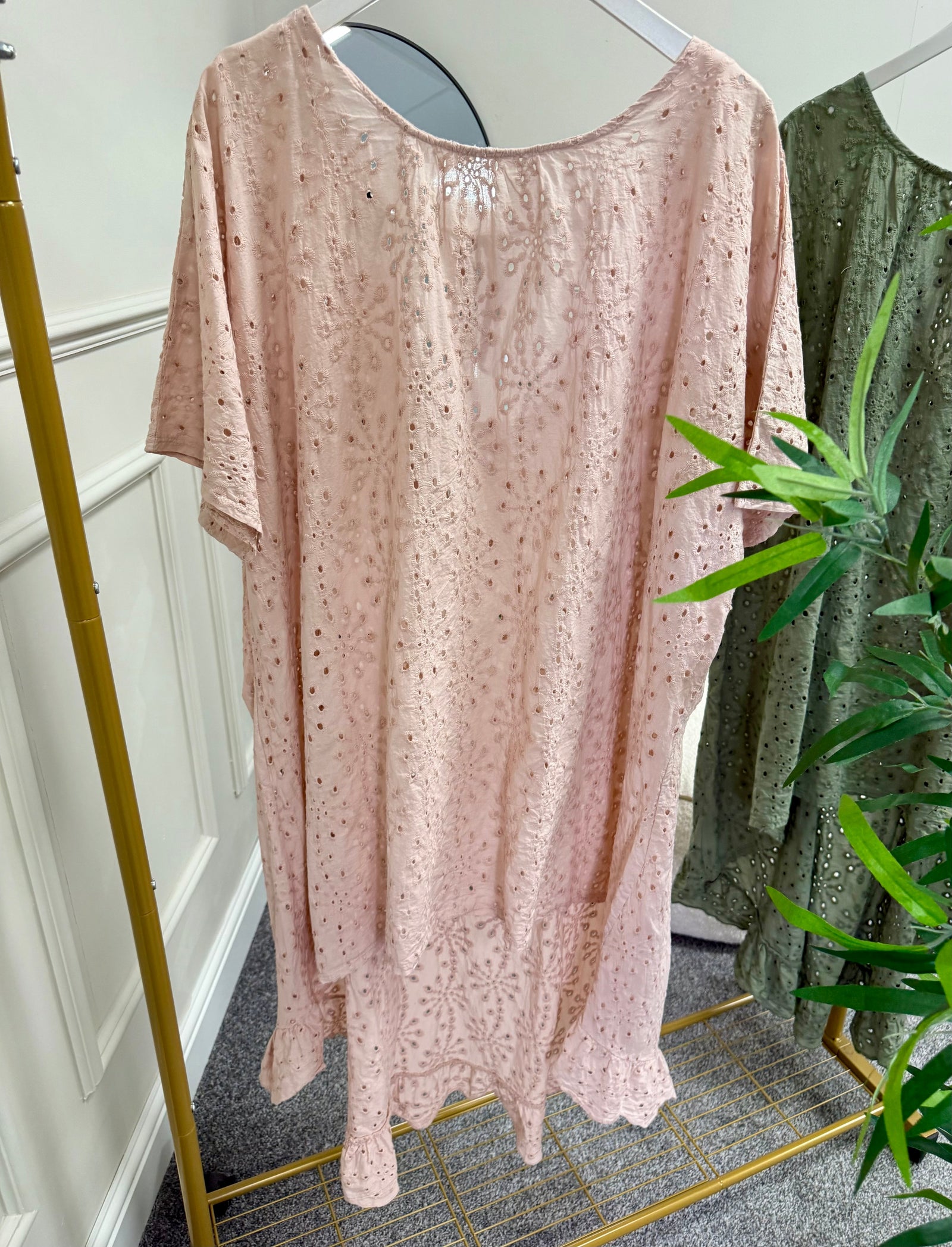 Broderie Smock Dress 12-22