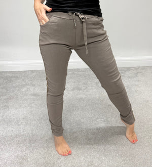 Side stripe luxury stretch joggers   8-16 NO RETURNS ON SALE ITEMS