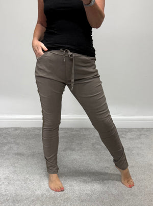 Side stripe luxury stretch joggers   8-16 NO RETURNS ON SALE ITEMS