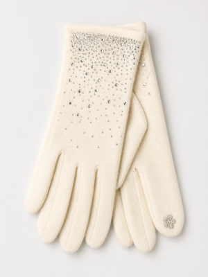 Diamante Detail Gloves