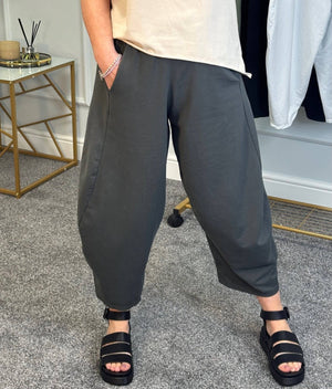 Georgia Barrel Cocoon Trousers / Joggers 8-20 Slate