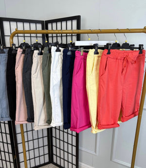Milana Magic Shorts Bermuda 8-20 Fuchsia