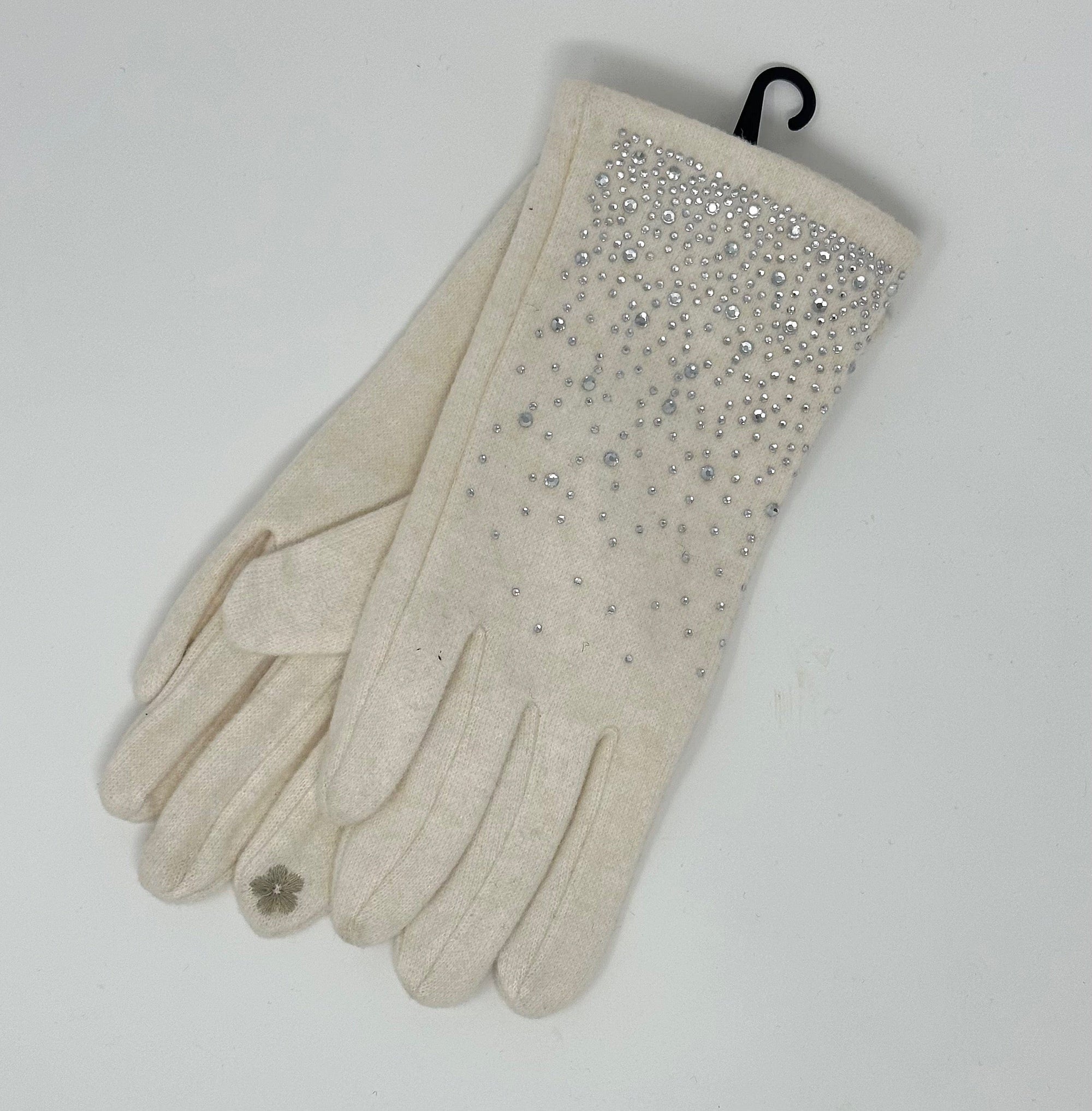 Diamante Detail Gloves ( 4 Colours) - Susie's Boutique