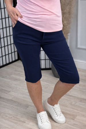 Milana Magic Shorts Bermuda 8-20 Navy