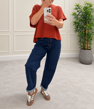Lola Stretch Barrel Balloon Jeans