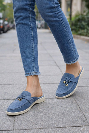 Slip On Mule Loafer