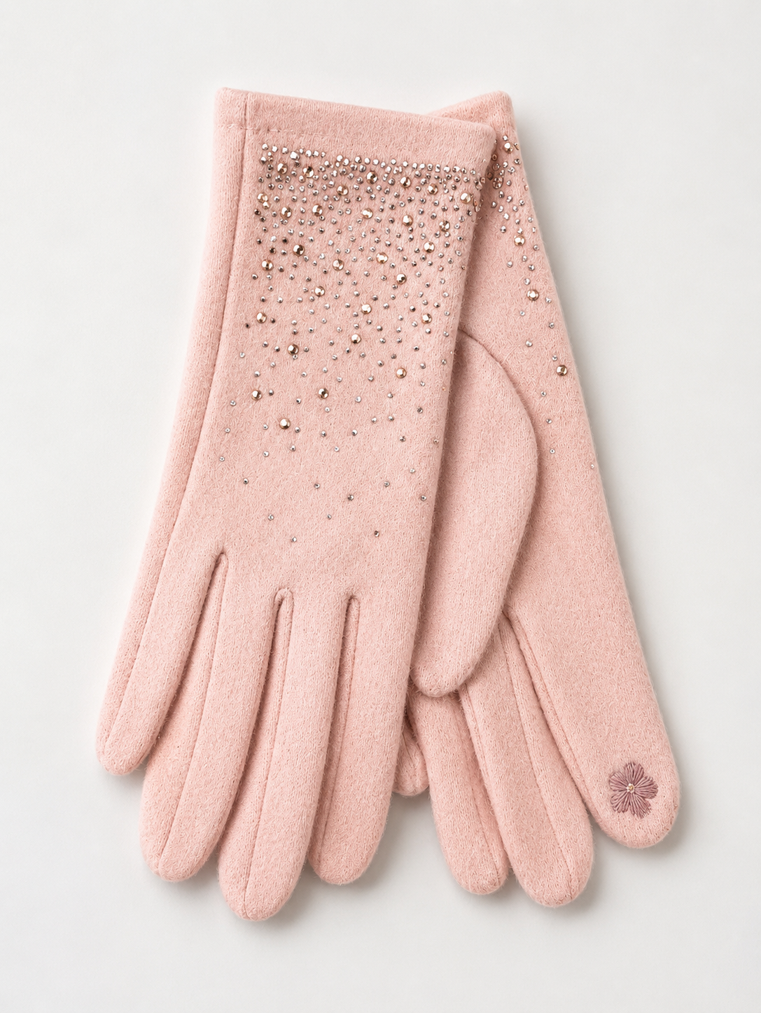 Diamante Detail Gloves