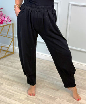 Sorella Tapered Joggers 10–20 Black - Susie's Boutique