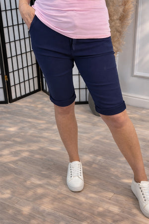 Milana Magic Shorts Bermuda 8-20 Navy