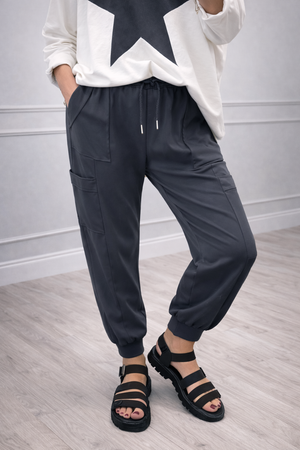 Tanya Cargo Joggers 8-16 Slate