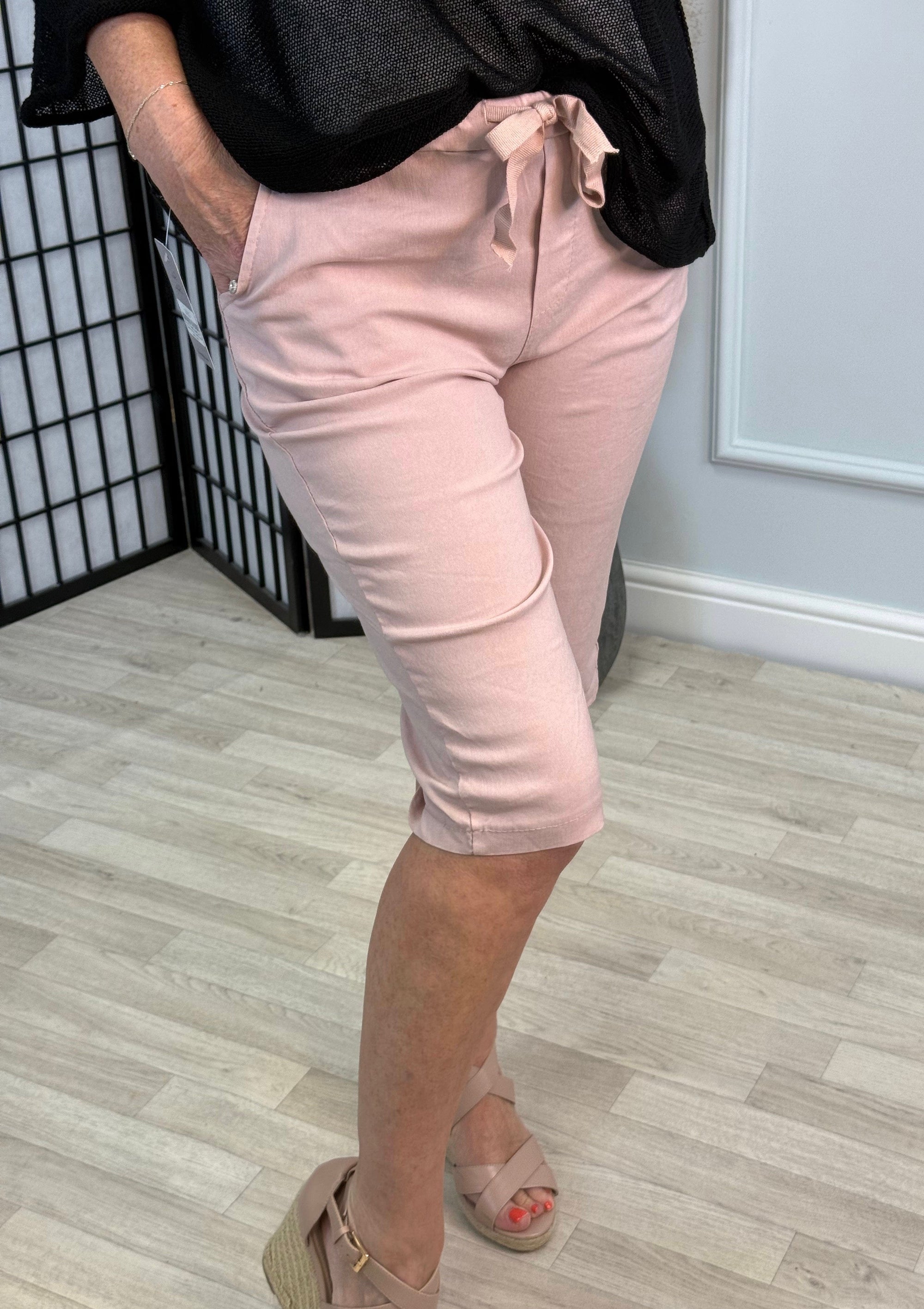 Milana Magic Shorts Bermuda 8-20 Blush pink