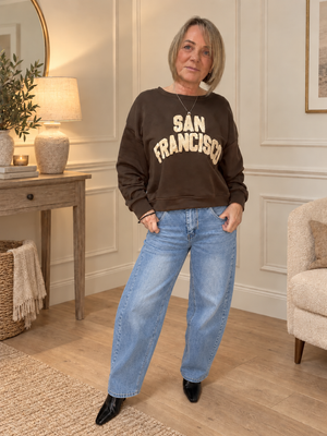 San Francisco Sweatshirt – Chocolate