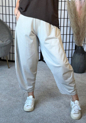 Georgia Barrel Cocoon Trousers / Joggers 8-20 Sand