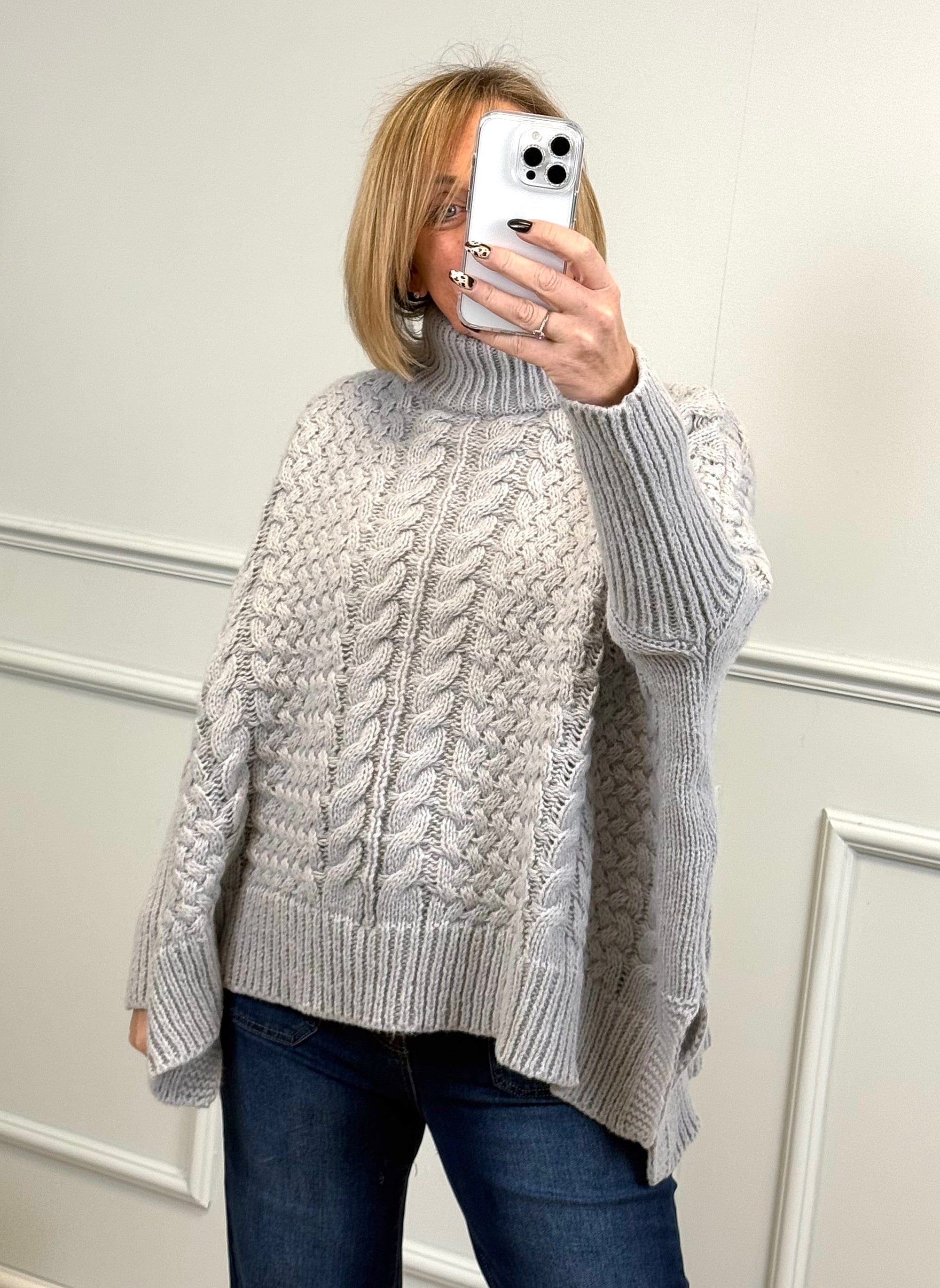 Winnie Cable Knit jumper 10-18 NO RETURNS ON SALE ITEMS