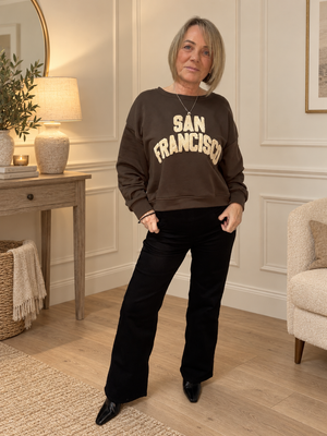 San Francisco Sweatshirt – Chocolate
