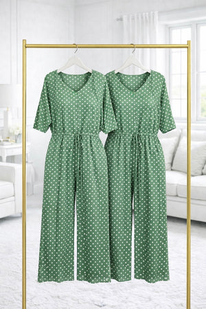 Cece Wide Leg Jumpsuit 10-20 No Returns On Sale Items