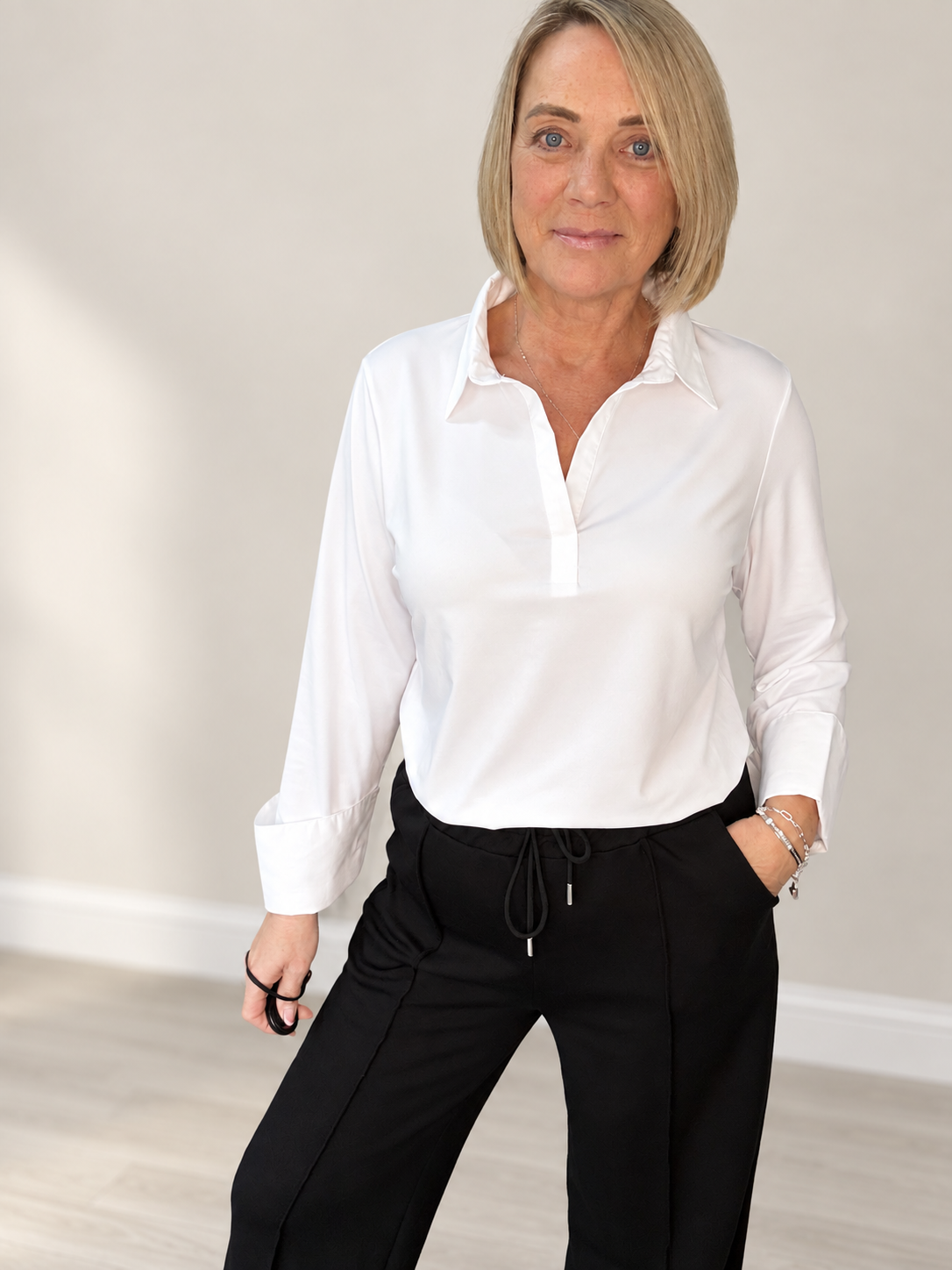 Essential Long-Sleeve Layering Shirt 10-20