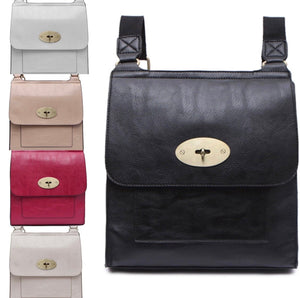 Large Tilly Messenger Crossbody Bag Red