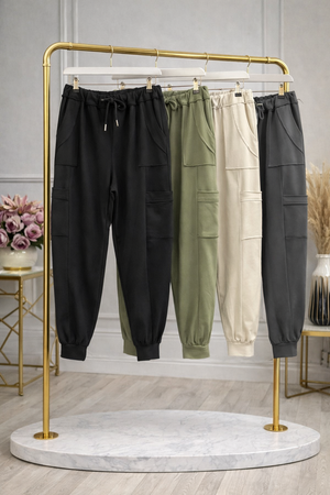 Tanya Cargo Joggers 8-16 Chocolate