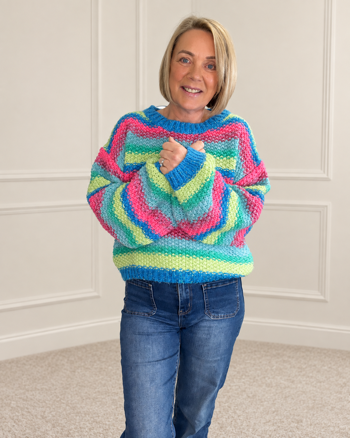 Bonnie Chunky Retro Jumper 10-18