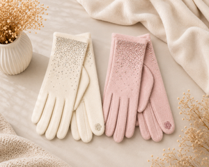 Diamante Detail Gloves