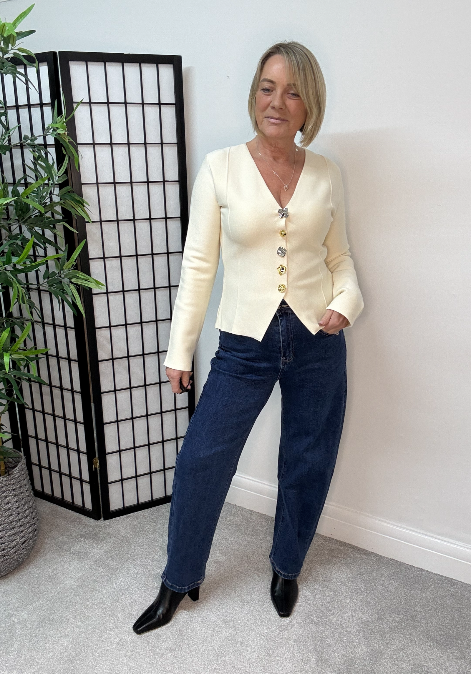 Lola Stretch Barrel Balloon Jeans