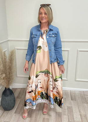 Solea Santorini Maxi Dress Sand