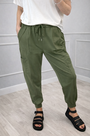 Tanya Cargo Joggers 8-16 khaki