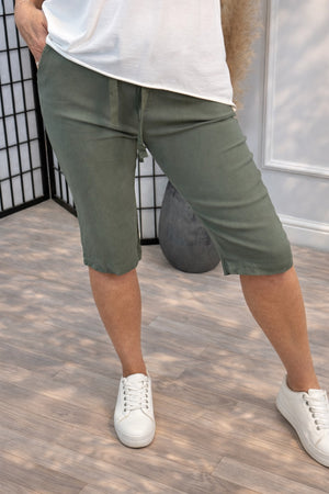 Milana Magic Shorts Bermuda 8-20 Khaki