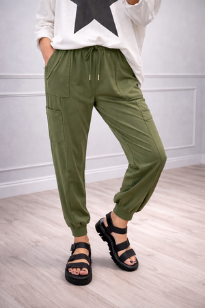 Tanya Cargo Joggers 8-16 khaki