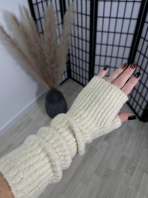 Long Length Fingerless Gloves (4 Colours)