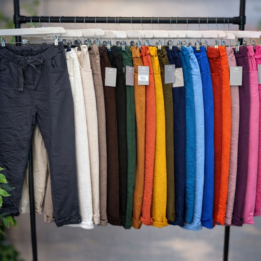 Julia Stretch Magic Trousers 8-22 Mustard