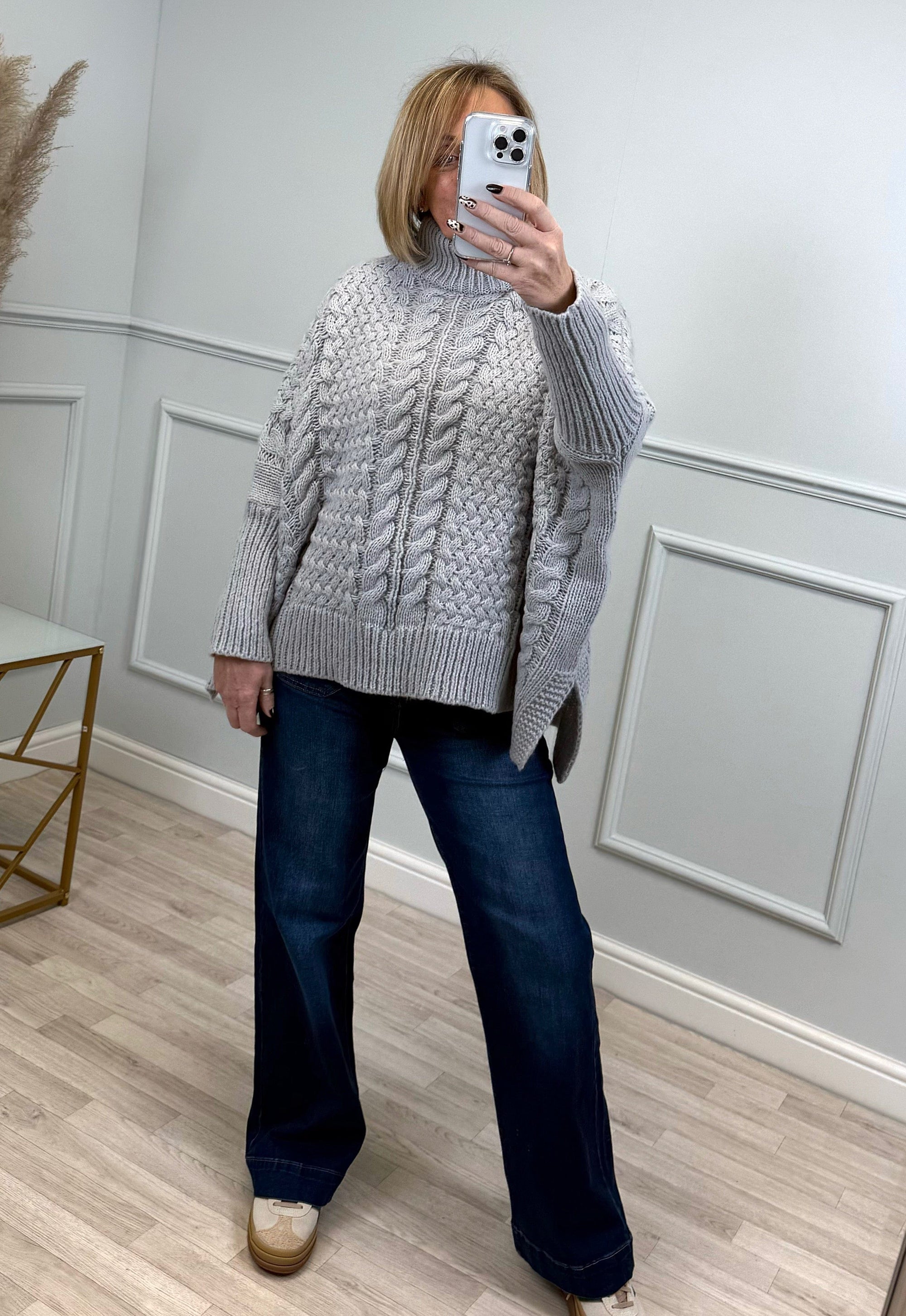 Winnie Cable Knit jumper 10-18 NO RETURNS ON SALE ITEMS