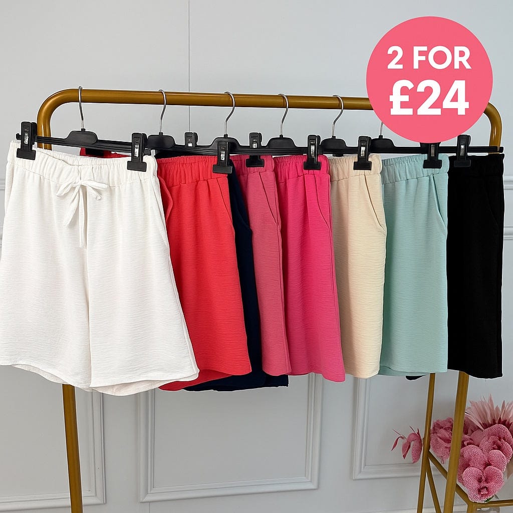 Lumi Lightweight Pocket Shorts 8–18 Multiple Colours Bundle Deal
