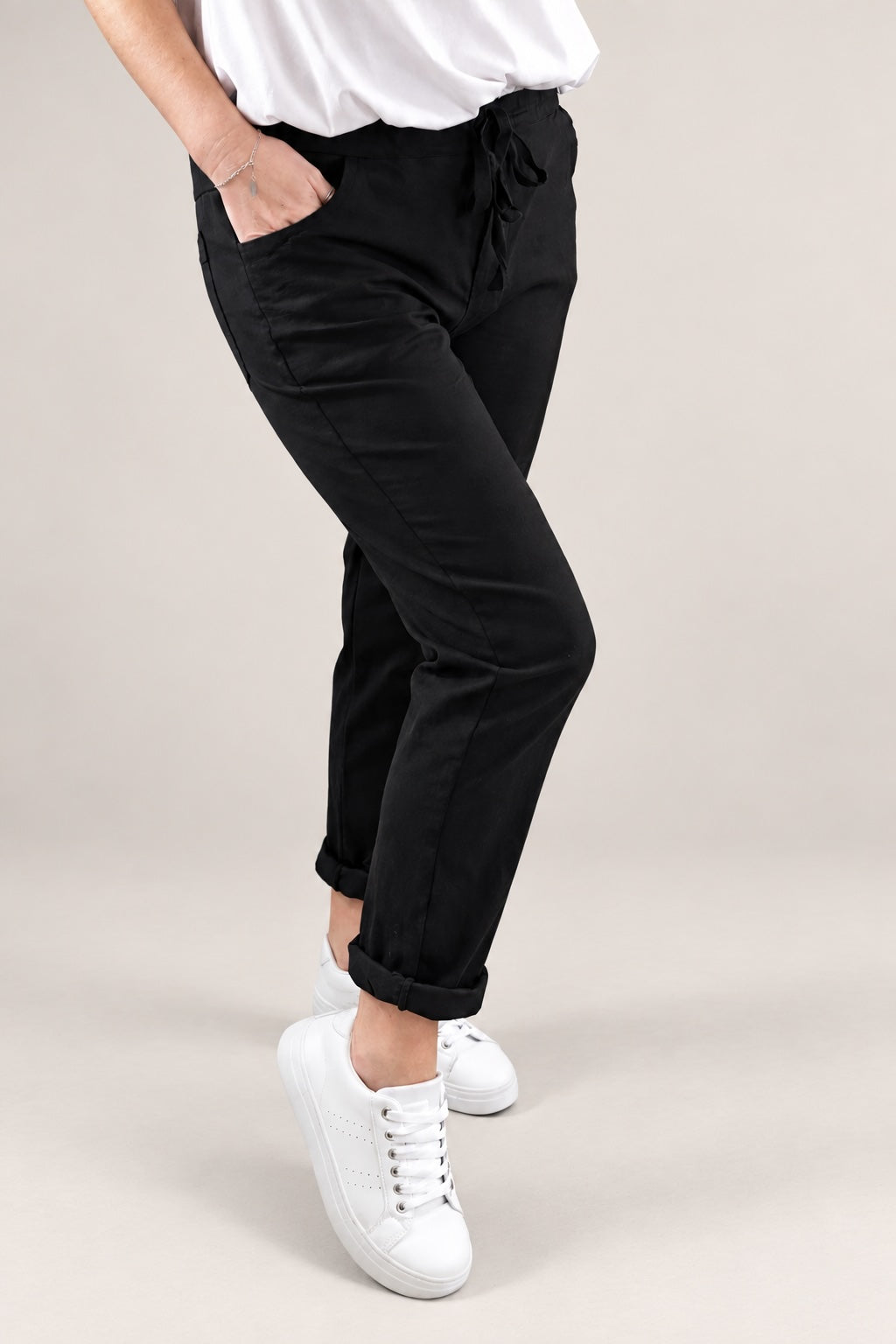 Julia Stretch Magic Trousers 8-22 Black