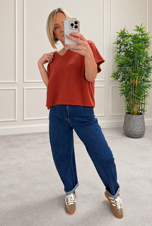 Lola Stretch Barrel Balloon Jeans