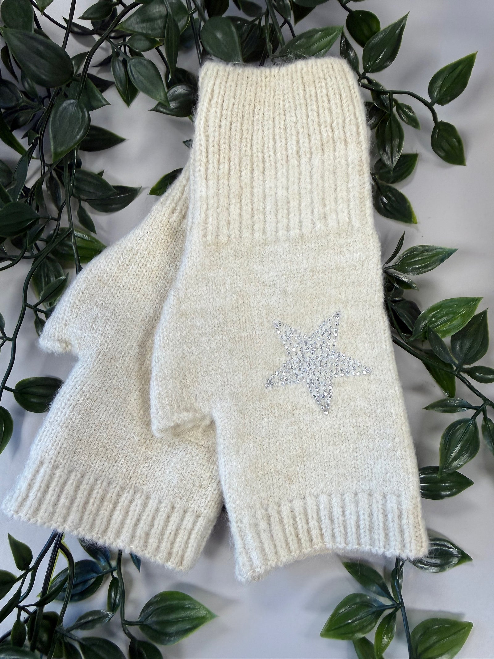 Fingerless Star Gloves (3 Colours)