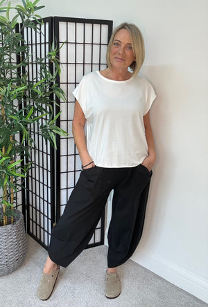 Lottie Dip Hem Essential T-Shirt  8-16