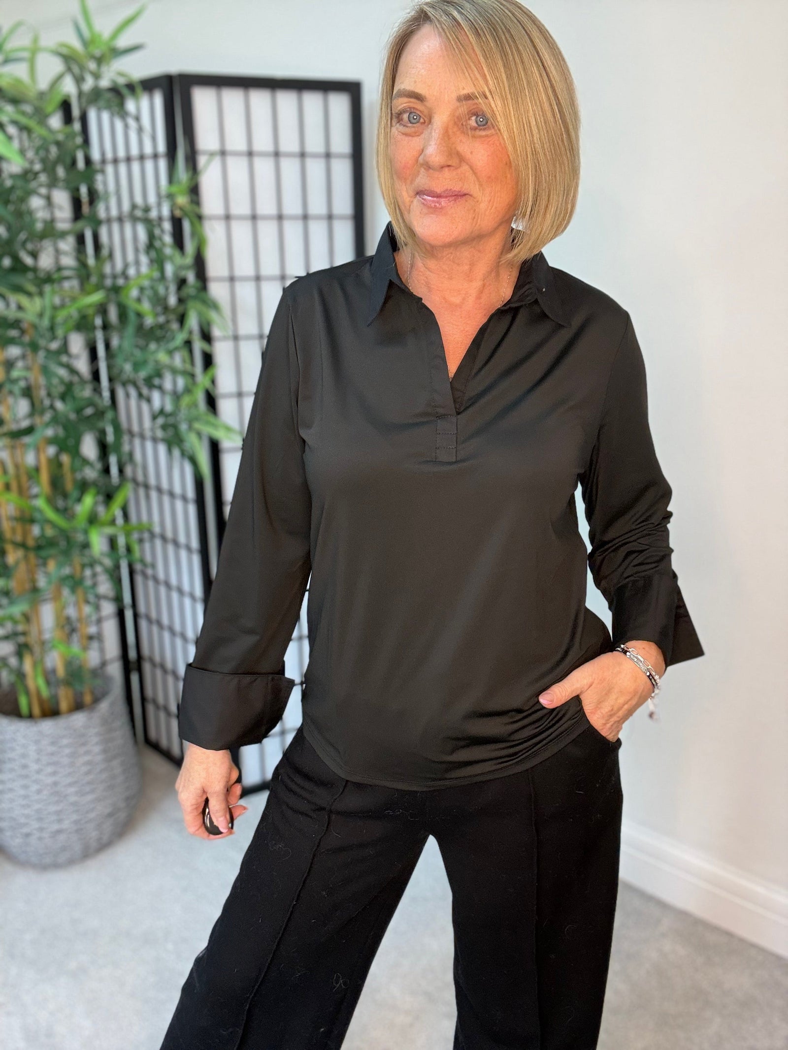 Essential Long-Sleeve Layering Shirt 10-20