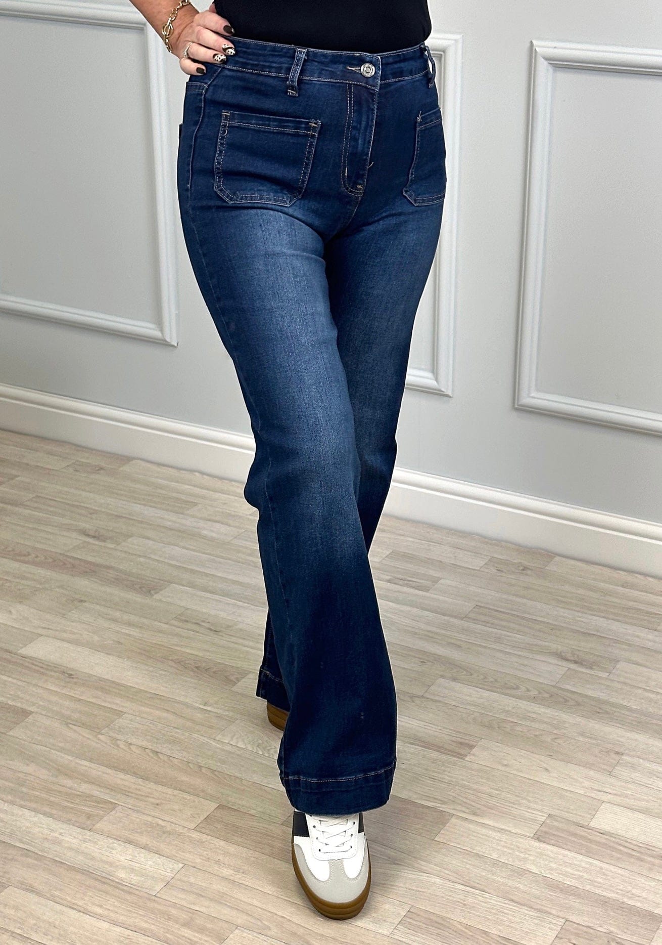 Lucy Straight Leg Retro Pocket Front Jeans 8-16 NO RETURNS ON SALE ITEMS - Susie's Boutique
