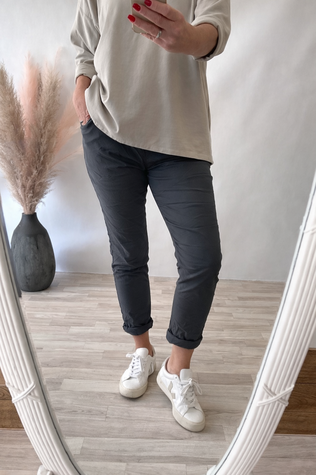Julia Stretch Magic Trousers 8-22 Slate
