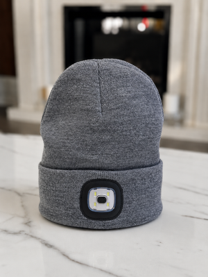 LED Lighted Beanie Hat ( 3 Colours)Dog Walking, Night Jogging  etc