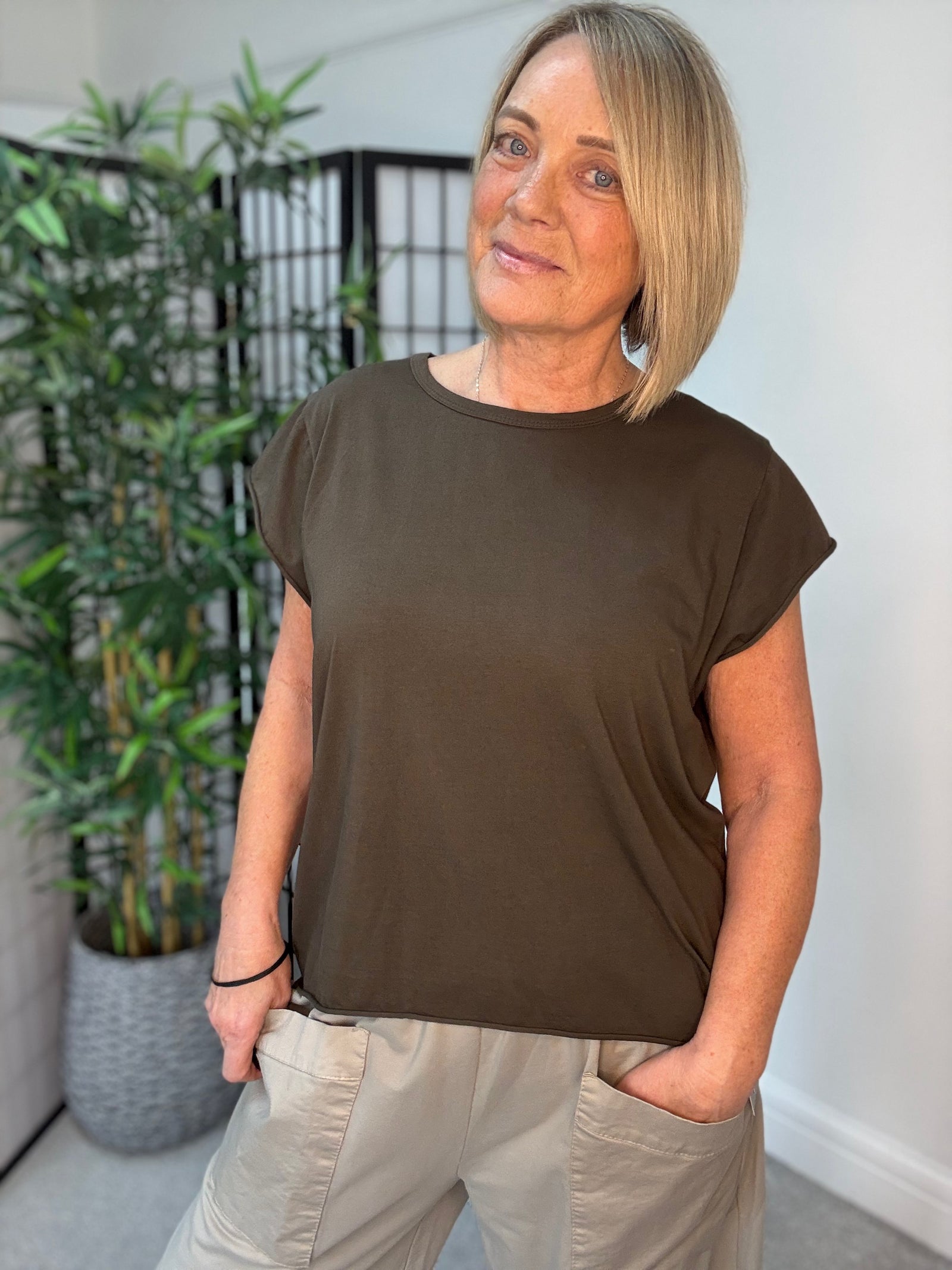 Lottie Dip Hem Essential T-Shirt  8-16