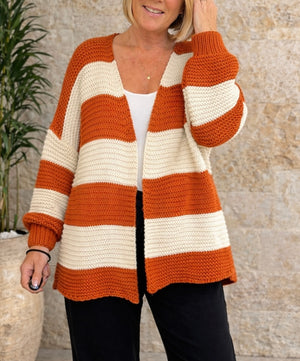 The Marlowe Stripe Cardigan 10-20 🇬🇧