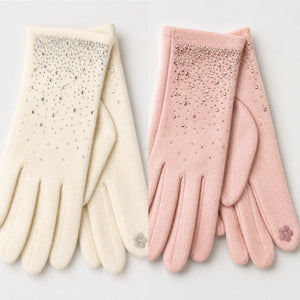 Diamante Detail Gloves